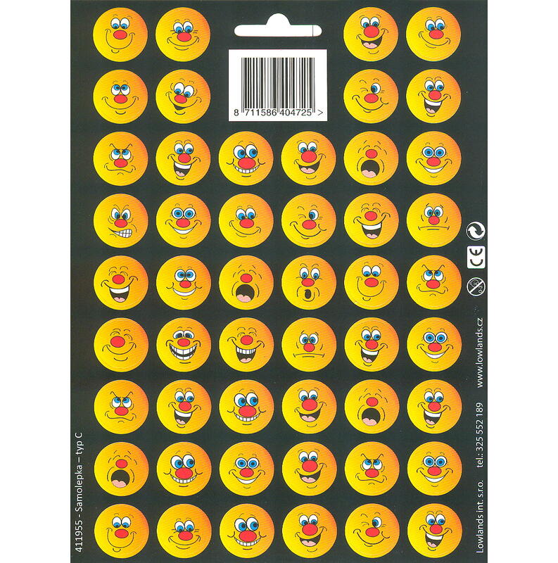 Y - Samolepky typ L - Smile L411955