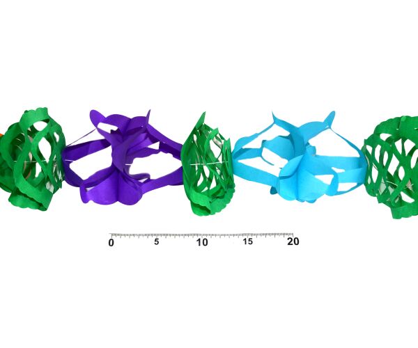 Girlanda papírová 4m