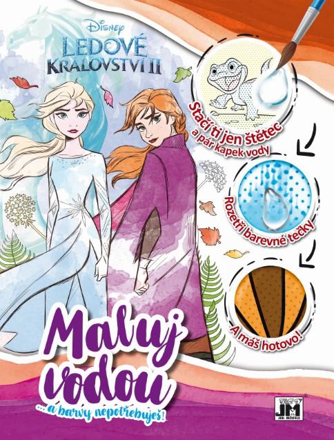 Fotografie JIRI MODELS Maluj vodou Frozen 2 (Ledové Království) omalovánky