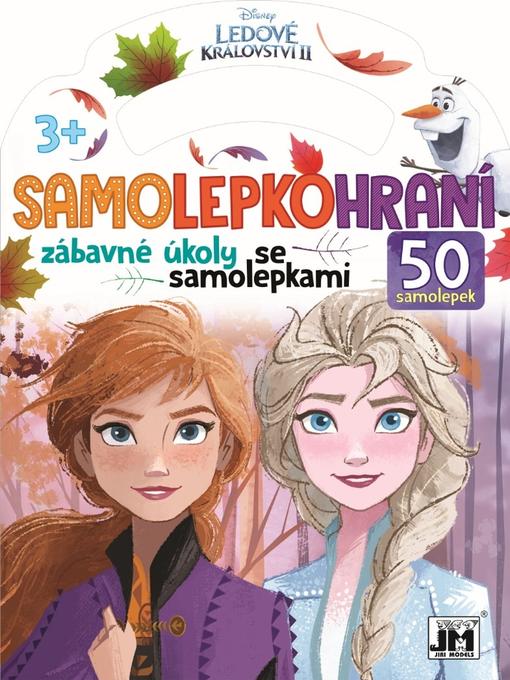 Fotografie JIRI MODELS Samolepkohraní Frozen 2 (Ledové Království)