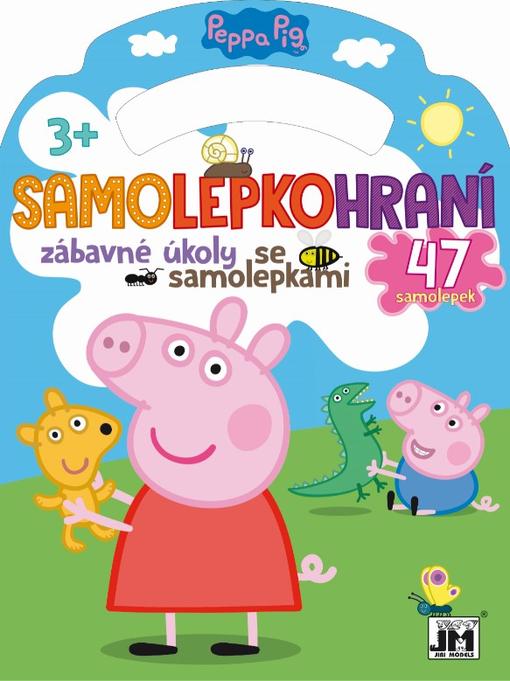 Fotografie JIRI MODELS Samolepkohraní Peppa Pig