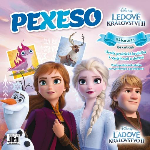 Pexeso v sešitu Frozen 2