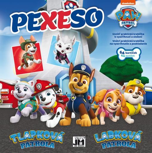 Fotografie JIRI MODELS Pexeso v sešitu Tlapková Patrola (Paw Patrol)