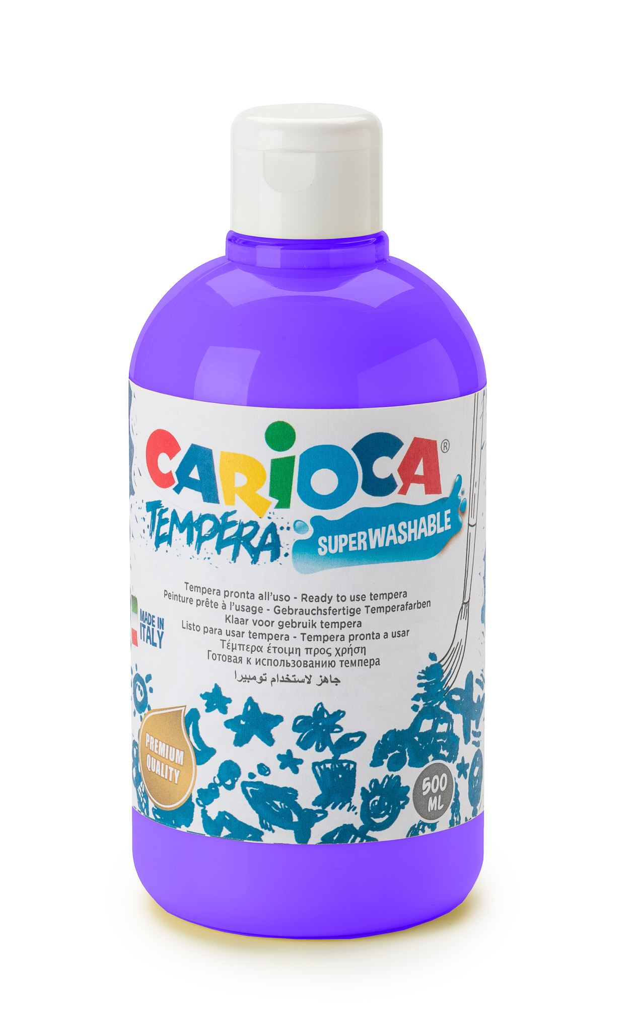 Fotografie Tempera CARIOCA 500ml - Violet