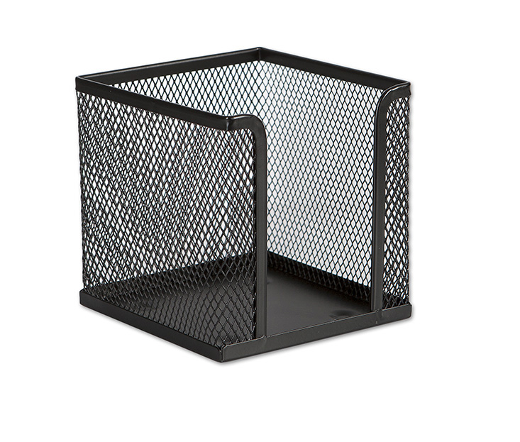 Fotografie Stojánek na papírové bločky drátěný, kulatý, VICTORIA