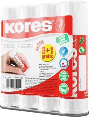 Lepící tyčinka 20g, Multipack 4ks- akce 3+1 ZDARMA 14200.04