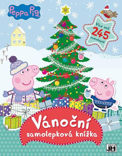 Fotografie Vánoční samolepková knížka -