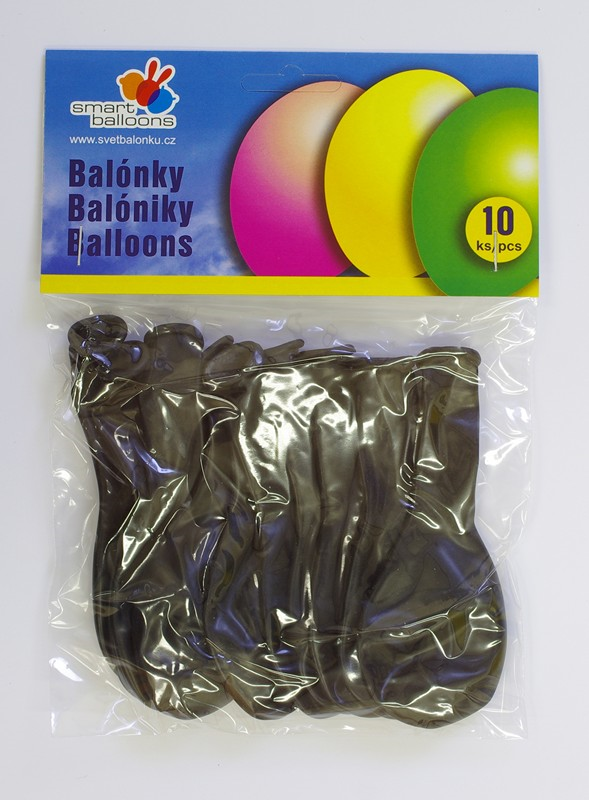 OB balónky GM90 - 10ks černá