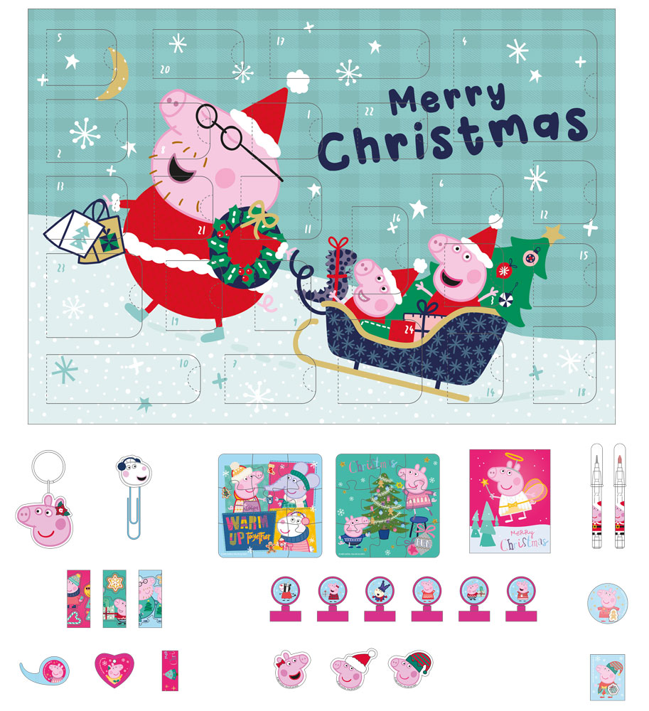 Fotografie Adventní kalendář Peppa Pig