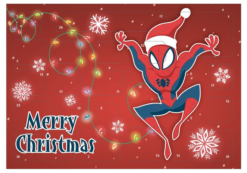 Fotografie Adventní kalendář Spider-Man