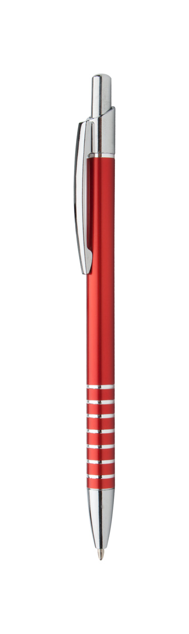 Kuličkové pero VESTA - červené