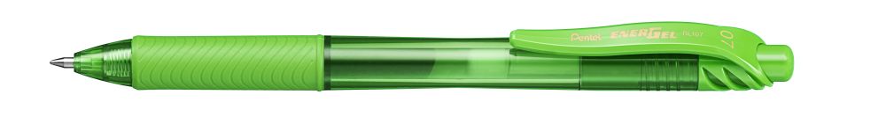 Gelové pero PENTEL EnerGel BL107-K, 0,7mm, světle zelená