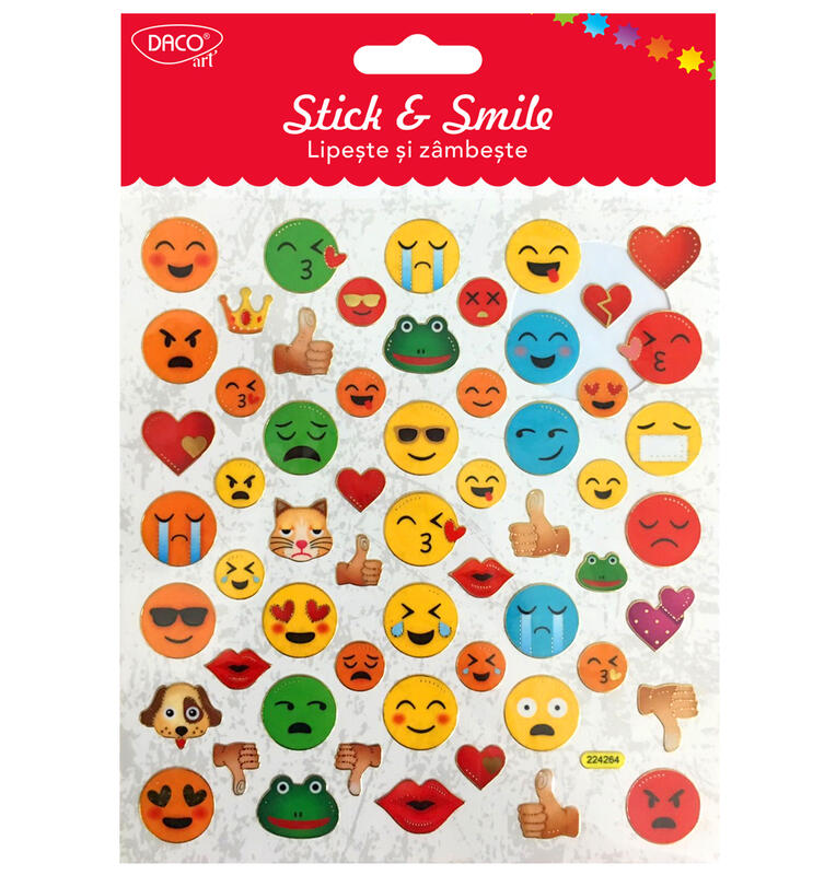 Fotografie Samolepky - Smajlíci AB025L