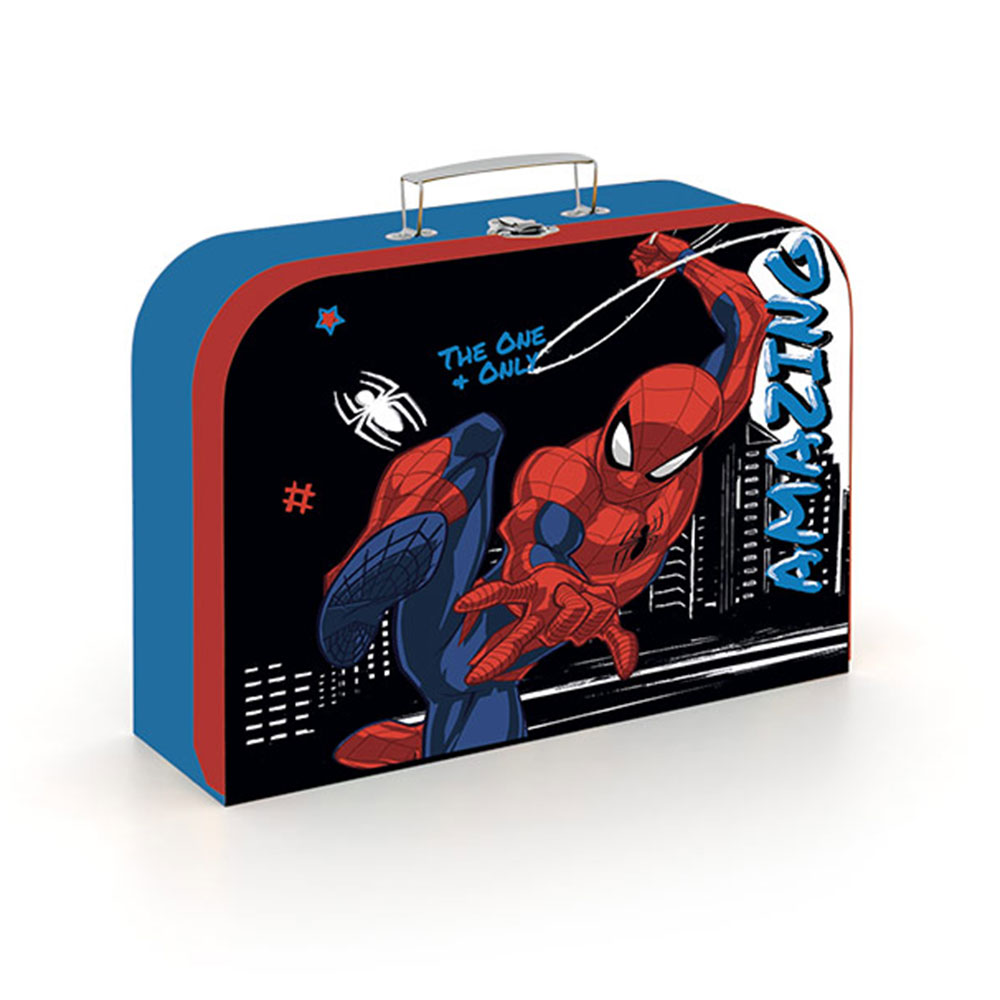 Fotografie Oxybag Kufřík lamino 34 cm Spiderman