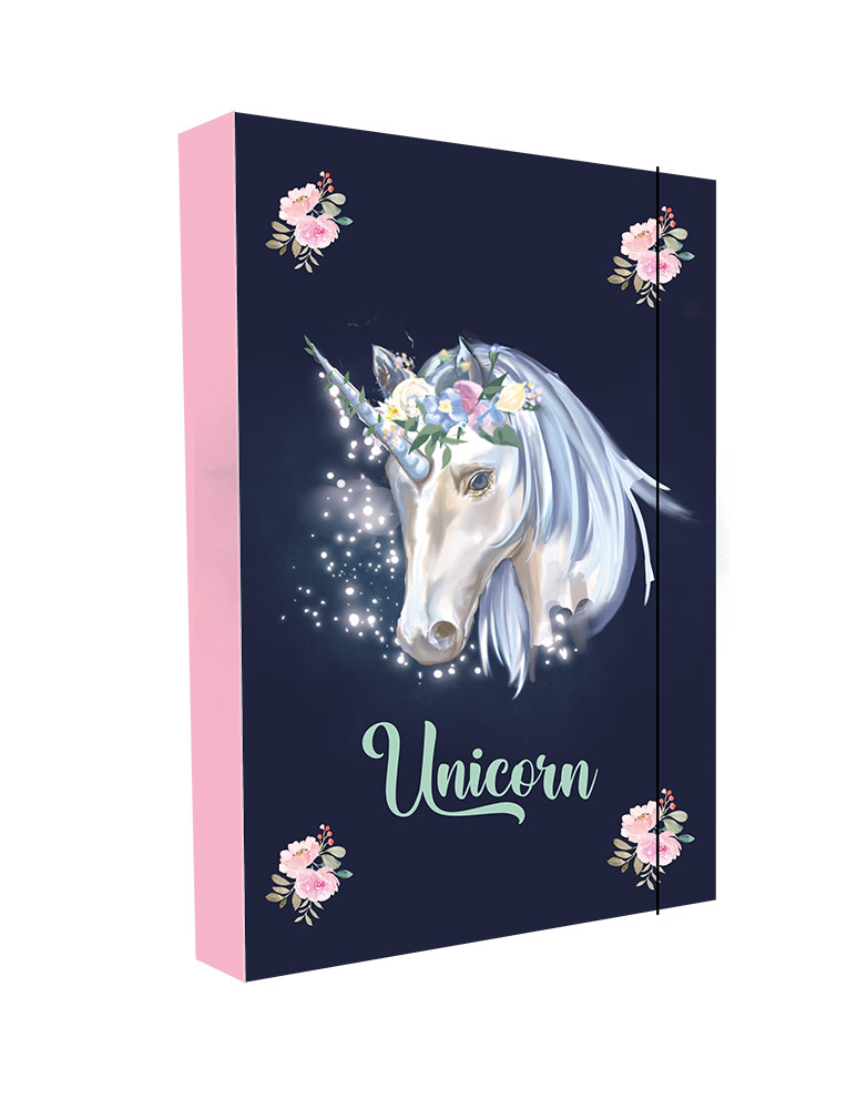 Fotografie Box na sešity A5 Unicorn 1