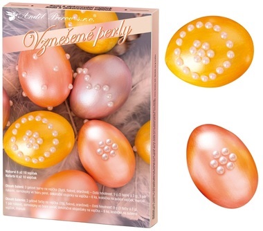 Fotografie Sada k dekorování vajíček - vznešené perly