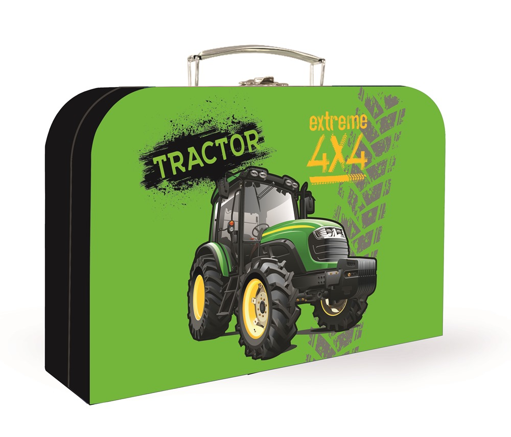 Fotografie Oxybag Kufřík lamino 34 cm traktor