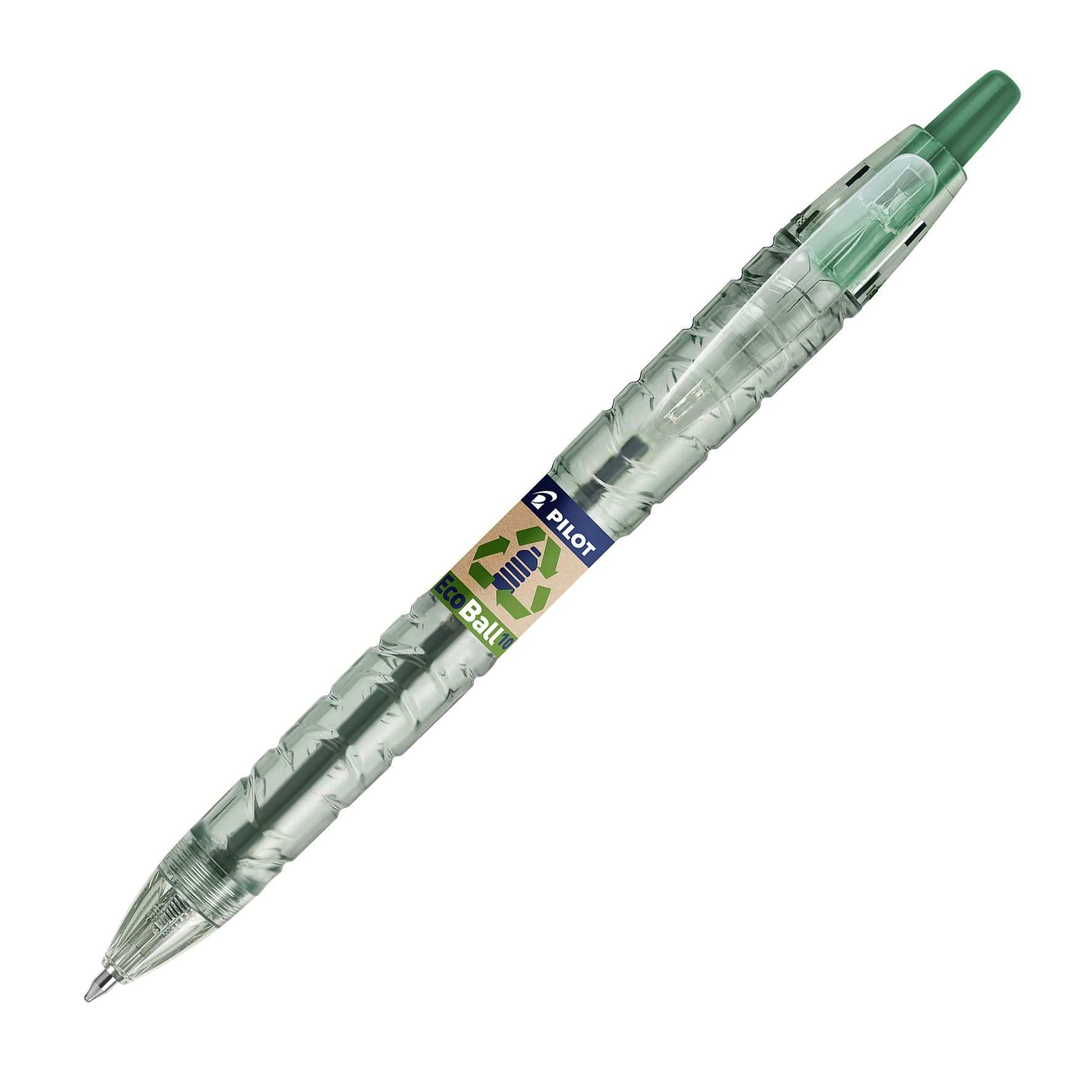 Kuličkové pero B2P Ecoball Begreen, 1.0, zelená