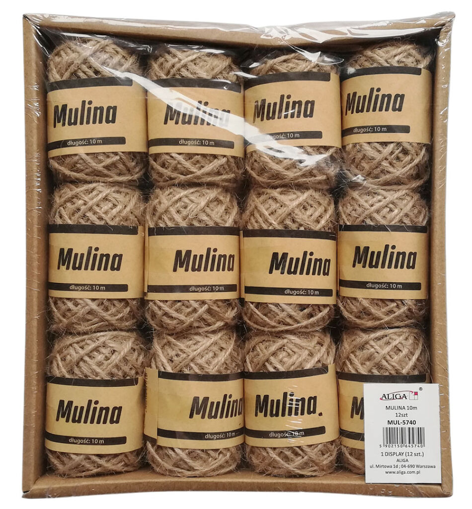 Fotografie Provázek přírodní 12 x 10 m