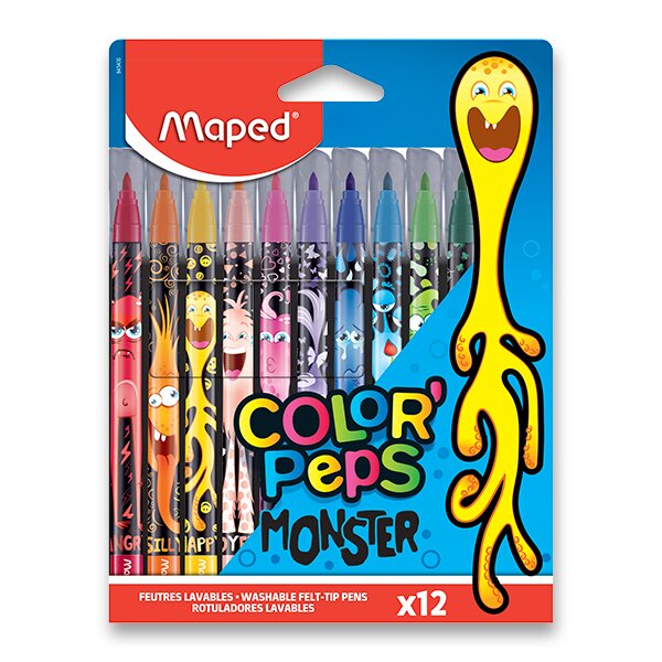 Fixy MAPED Color´Peps Monster 12ks