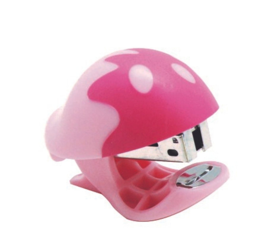 Fotografie Sešívačka KEYROAD MINI, růžová, blistr A851