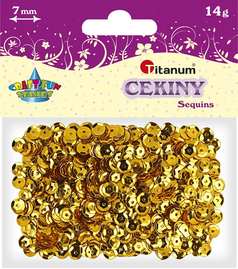 Fotografie Flitry, 7mm/14g, zlatý