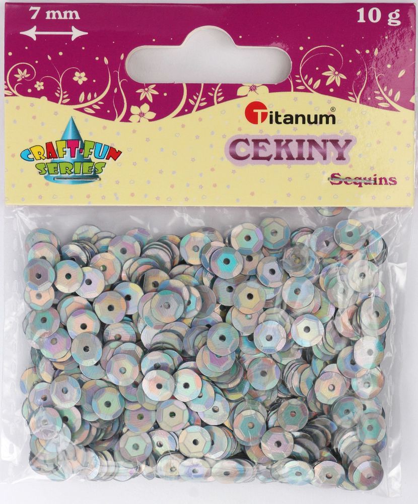 Fotografie Flitry, 7mm/10g, stříbrné