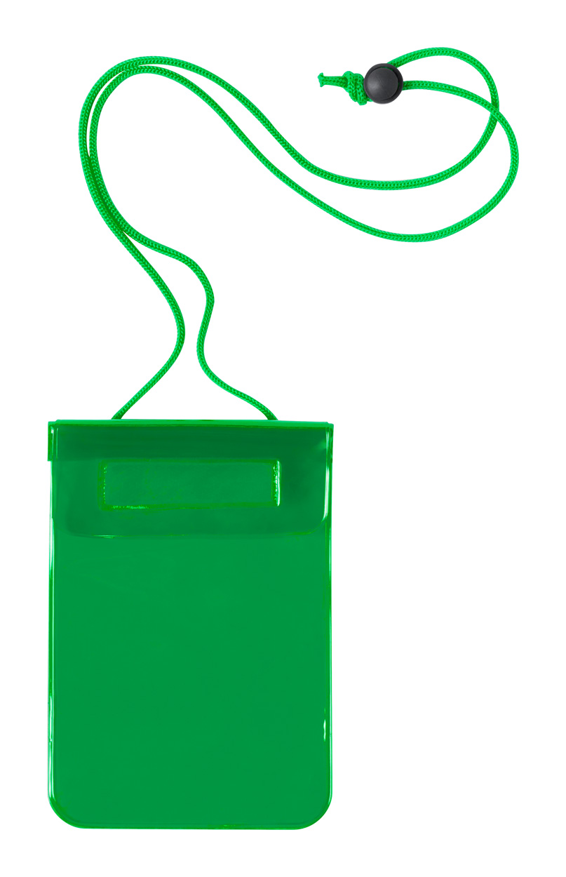 Fotografie Voděodolný obal na mobil - ARSAX, zelený