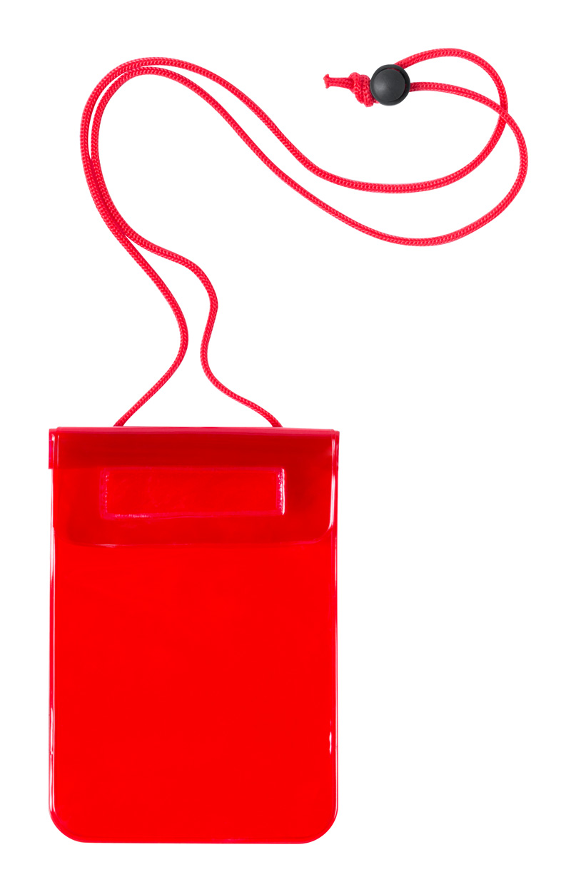 Voděodolný obal na mobil ARSAX, červený