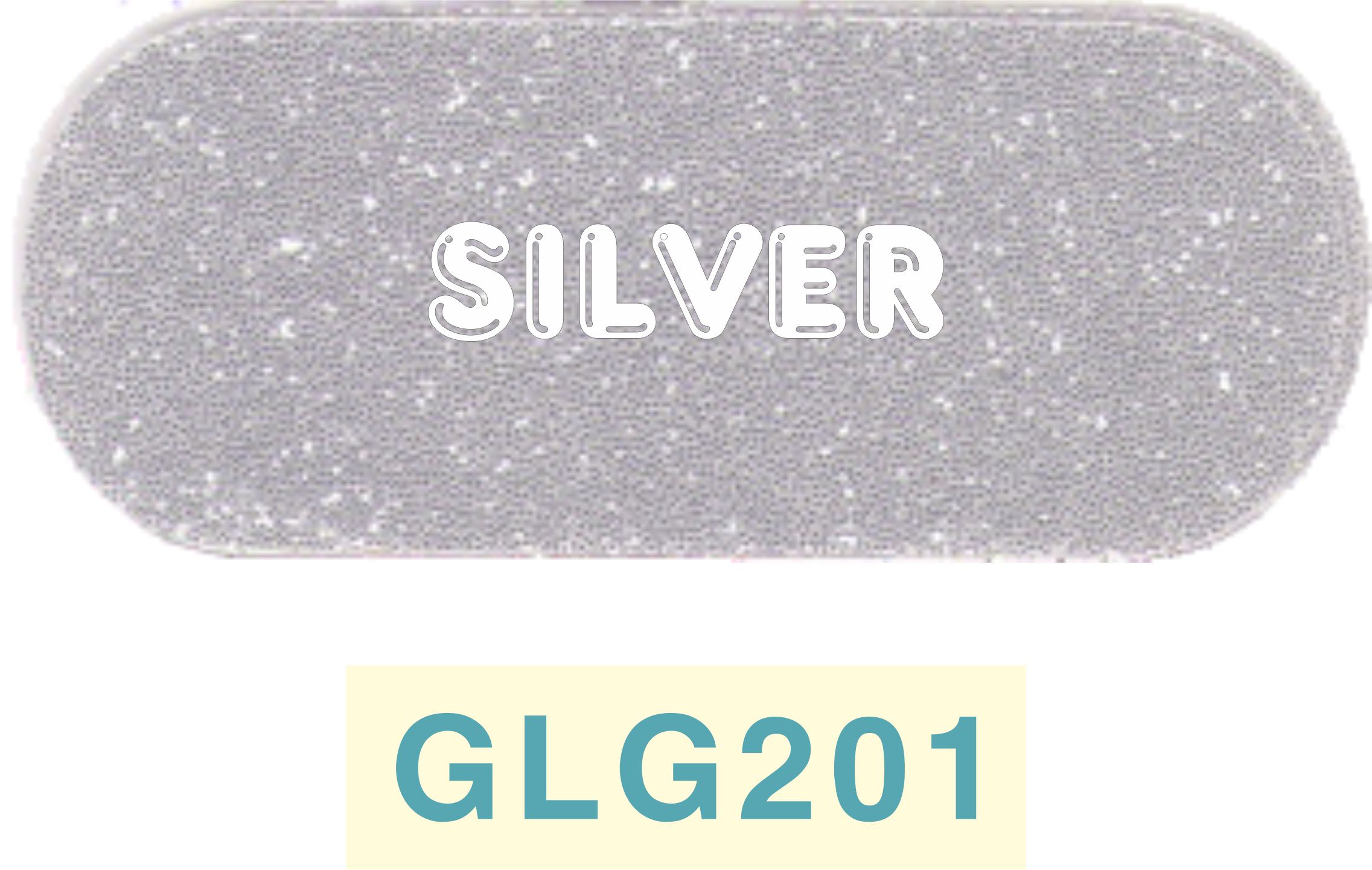 Glitrové lepidlo 20ml stříbrné GLG 201