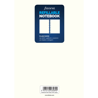 Filofax Notebook, náplň A5, papíry čisté