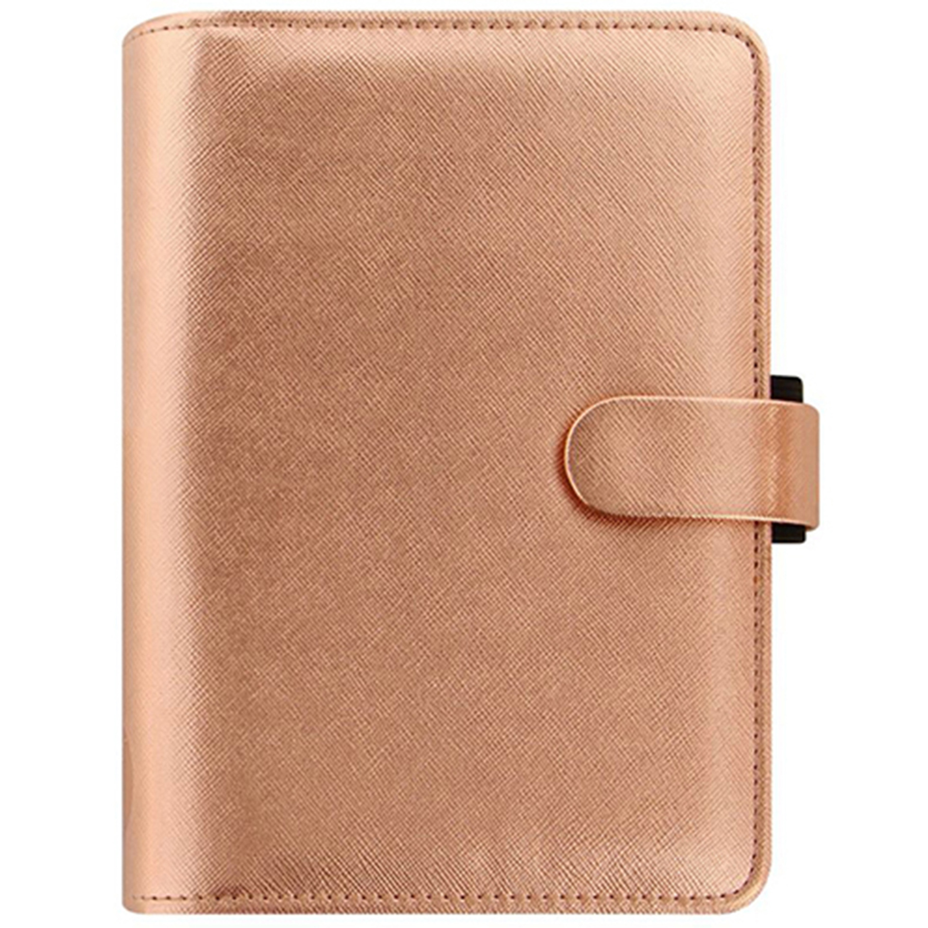 Filofax diář Saffiano Metallic, Osobní, rose gold