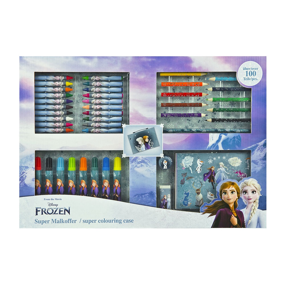 Fotografie Výtvarný kufřík 100ks - Frozen