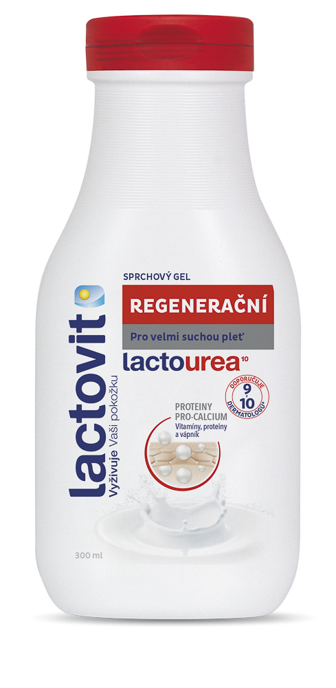 Lactovit Lactourea - sprchový gel, regenerační, 300 ml