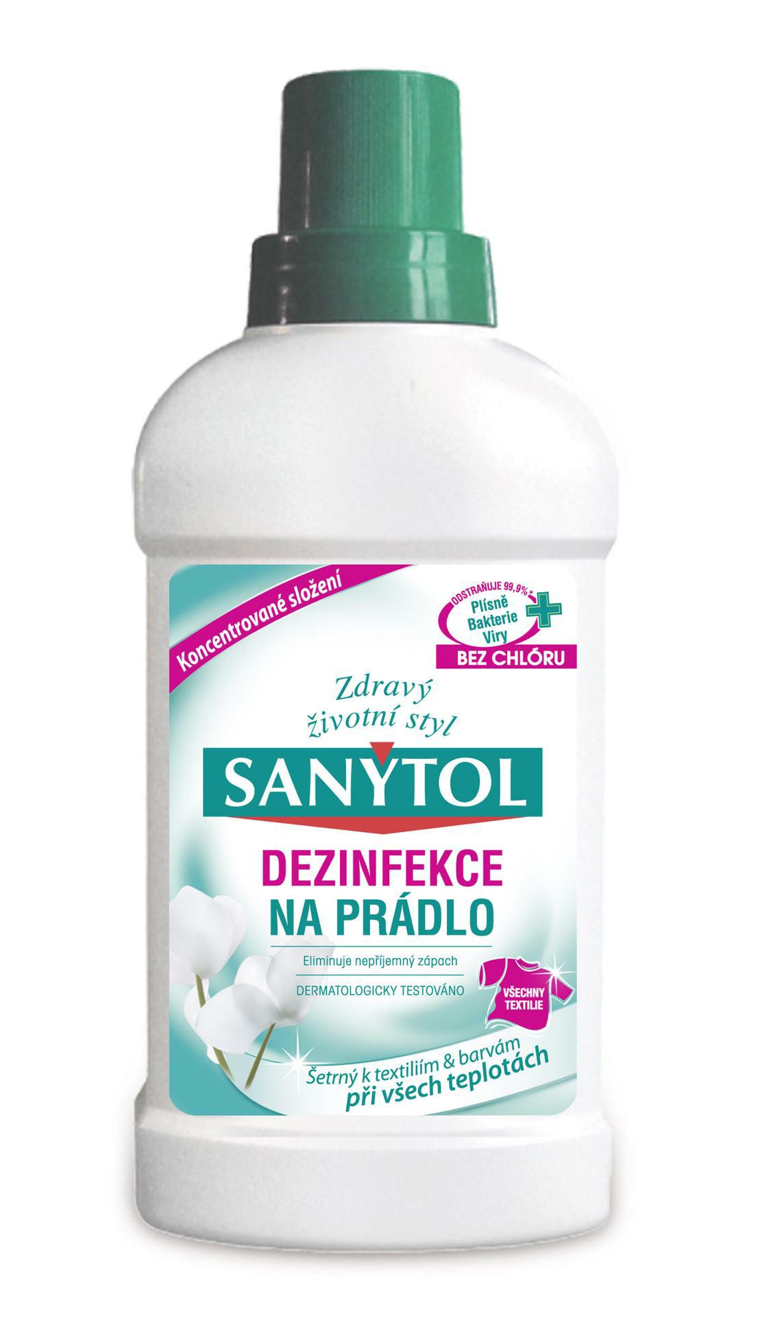 Sanytol - dezinfekce na prádlo, 500 ml, bílé květy