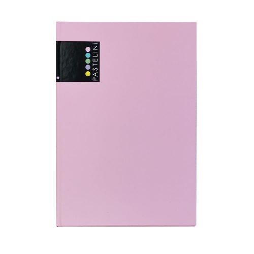 Fotografie Záznamní kniha A4 PASTELINI růžová lamino mat