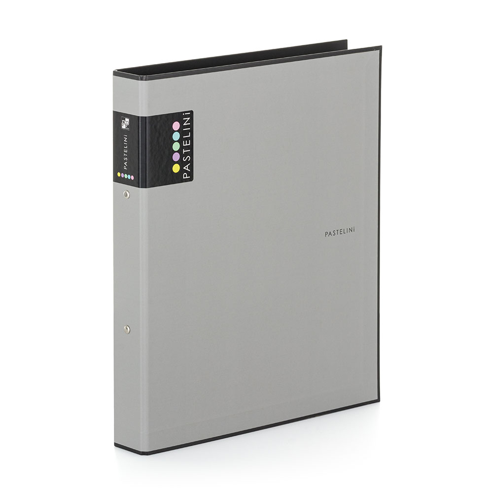 Pořadač A4 lamino R25-2kr. PASTELINI šedá 7-232