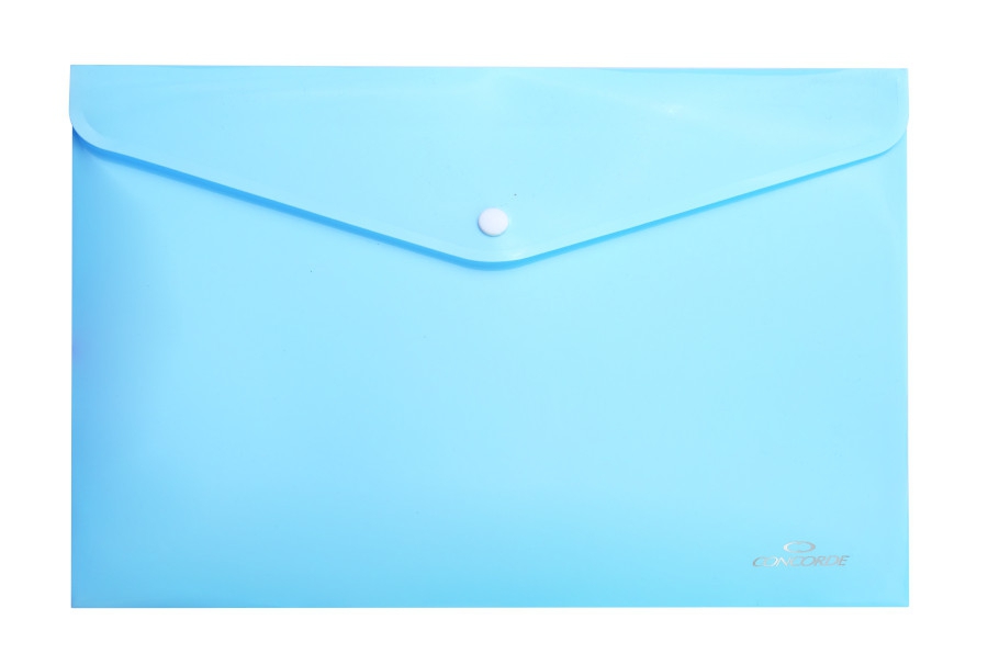 Spisové desky CONCORDE s drukem A4, pastel modrá A80051