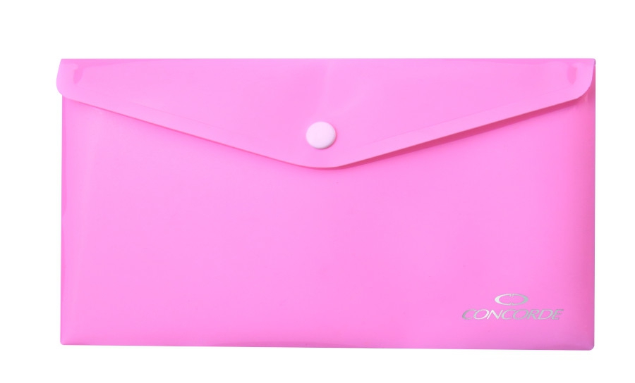 Fotografie Spisové desky CONCORDE s drukem DL, pastel růžová A80058