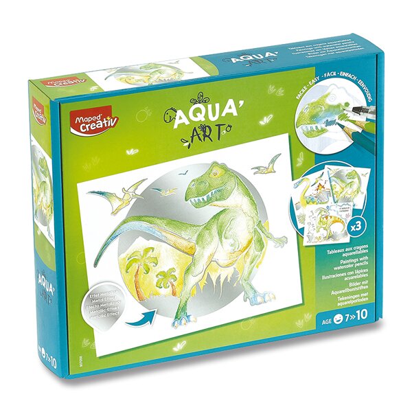 Kreativní sada MAPED Aqua´Art - Dinosaurs