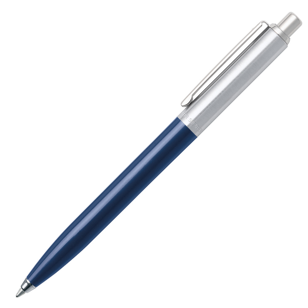 Kuličkové pero Sheaffer Sentinel - brush chrome/ blue barrel