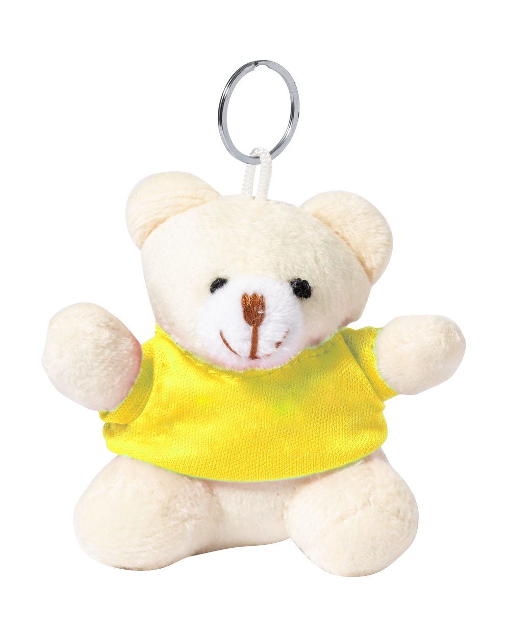 Přívěsek na klíče - TEDDY, žlutý