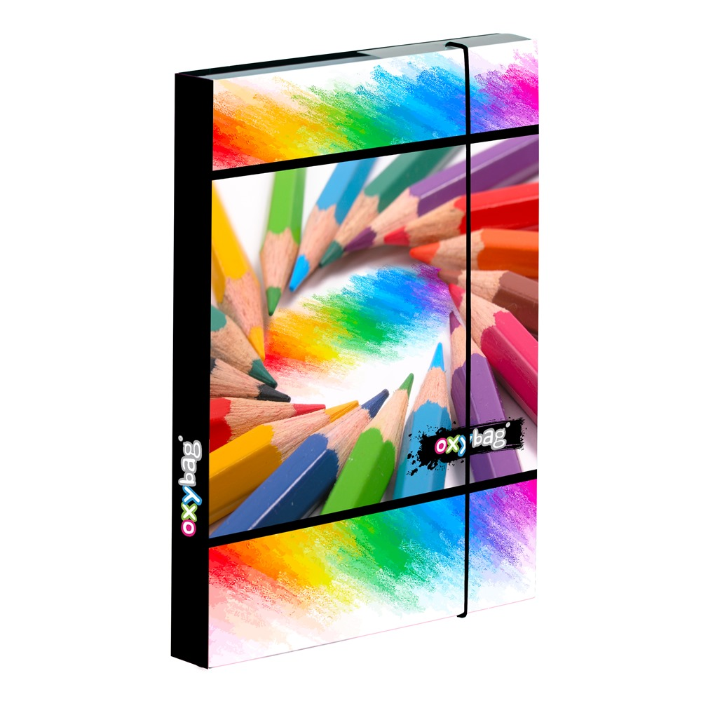 Fotografie Box na sešity A4 Pastelky 5-75624