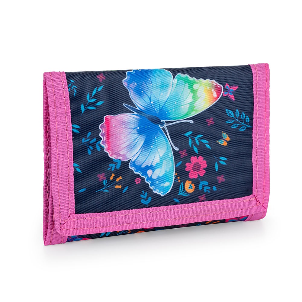 Fotografie Dětská textilní peněženka Motýl 2
