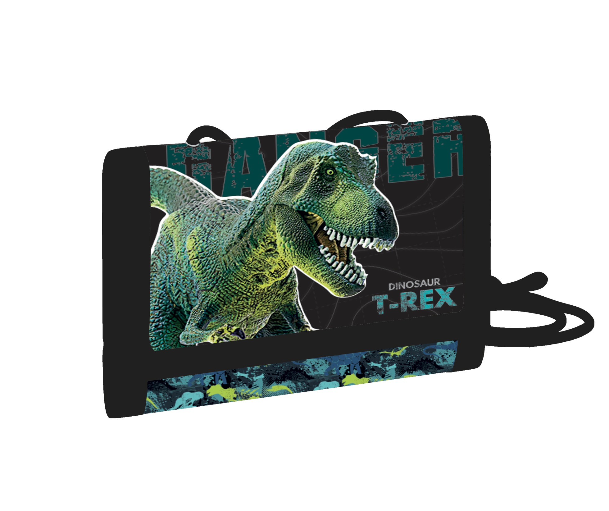 Fotografie Dětská textilní peněženka Premium Dinosaurus