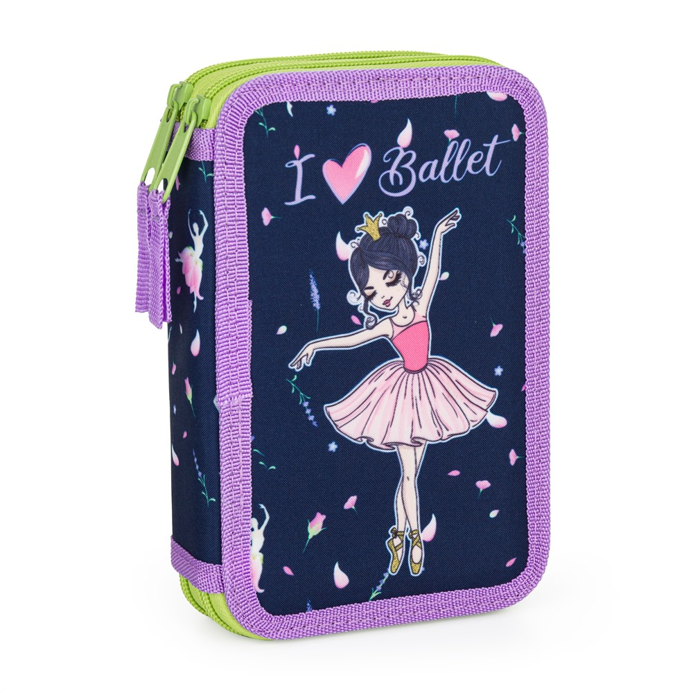 Penál 2 p. prázdný Baletka 9-82424