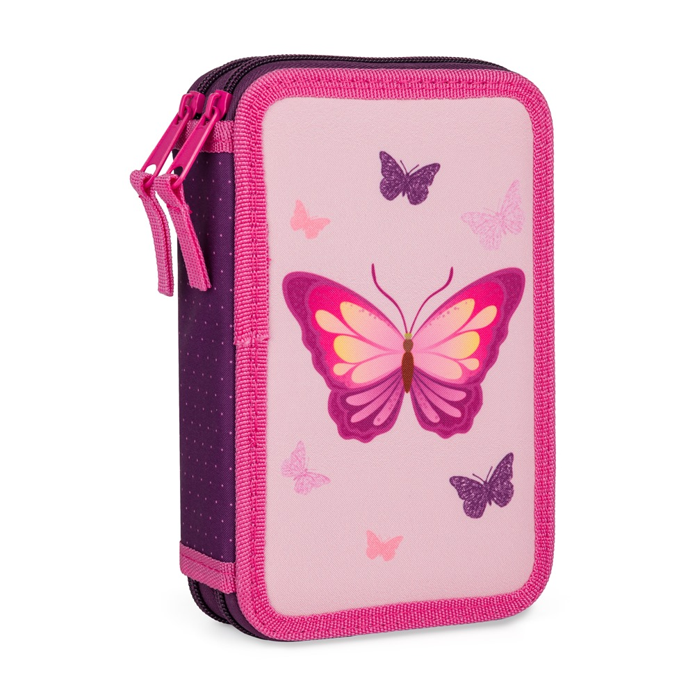 Fotografie Penál 2 p. prázdný Motýl 3-53224