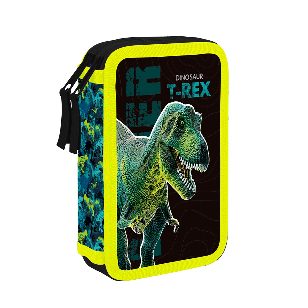 Penál 2 p. prázdný Premium Dinosaurus 1-55624