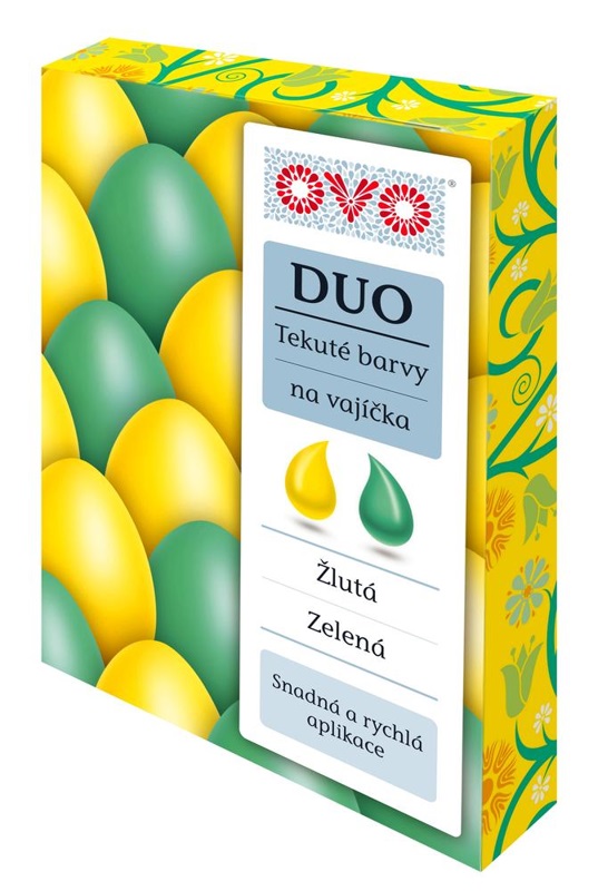 Fotografie Vel. barvy OVO tek.duo 2x20ml mix 4 druhy