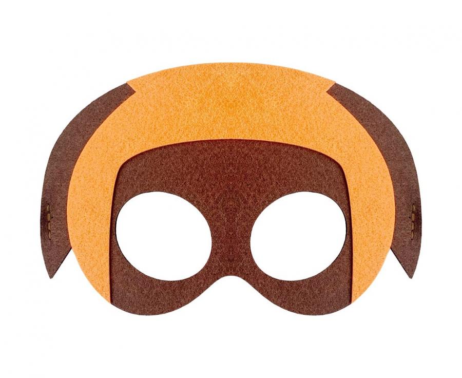 Maska PAW PATROL Zuma - fleece 19x12cm